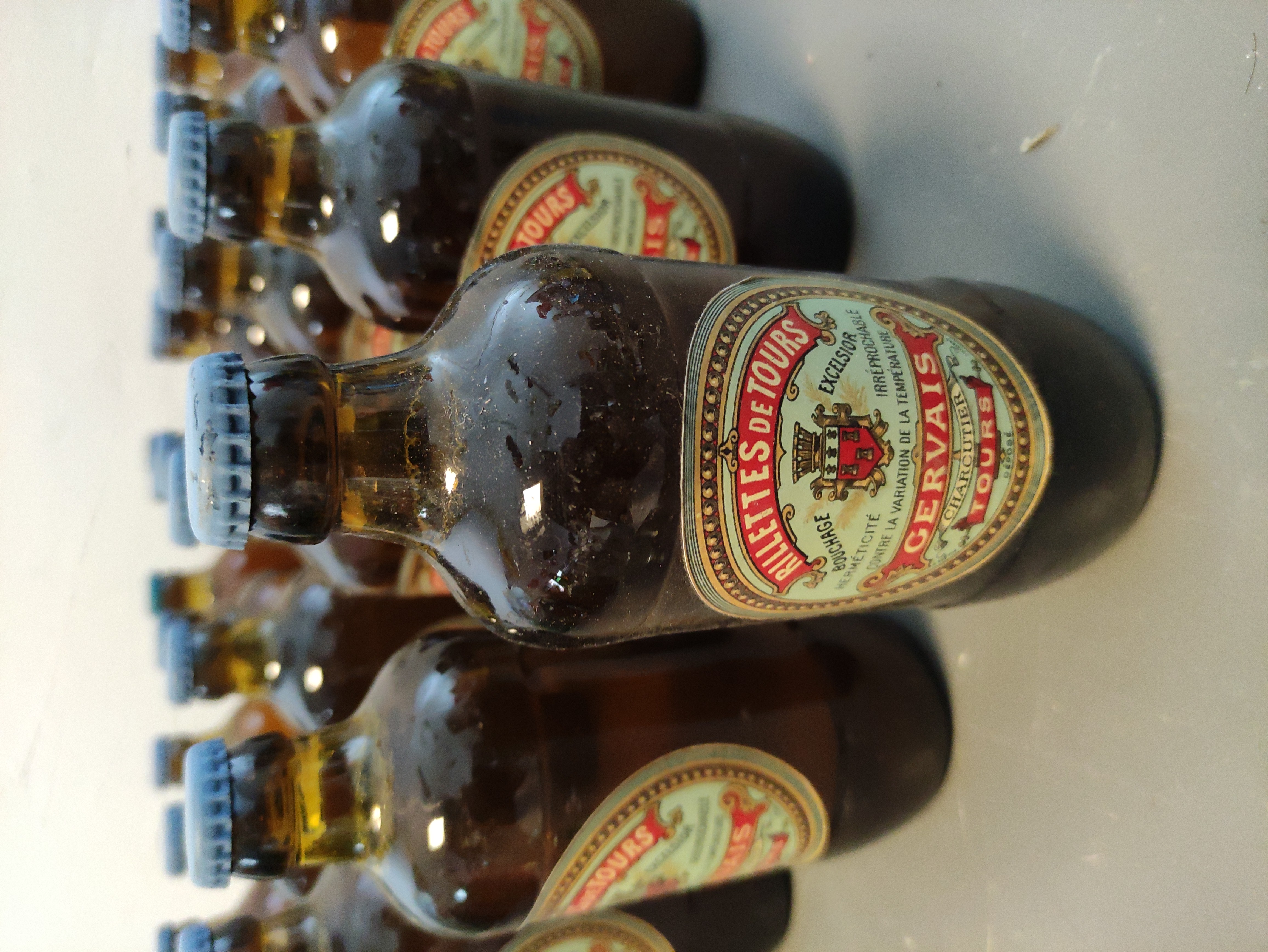 botella bebida cristal marron caja alt 17 o6 consultar